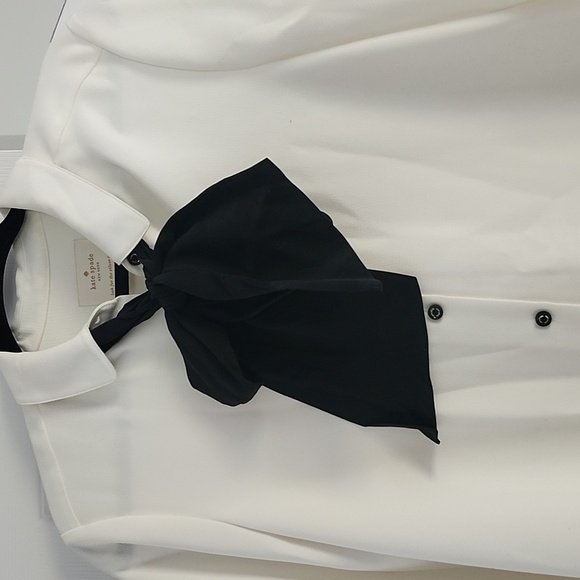 Kate Spade bow button down dress 10 - Picture 3 of 3